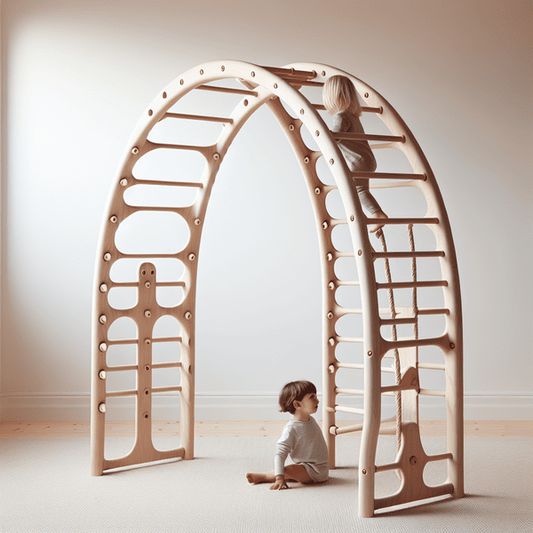  Der Montessori Kletterbogen - Das ideale Klettergerüst für Kleinkinder