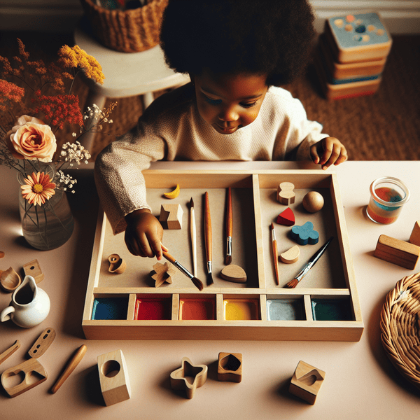  Kreative Bildung: Wie Montessori Tabletts deinem Kind helfen lernen