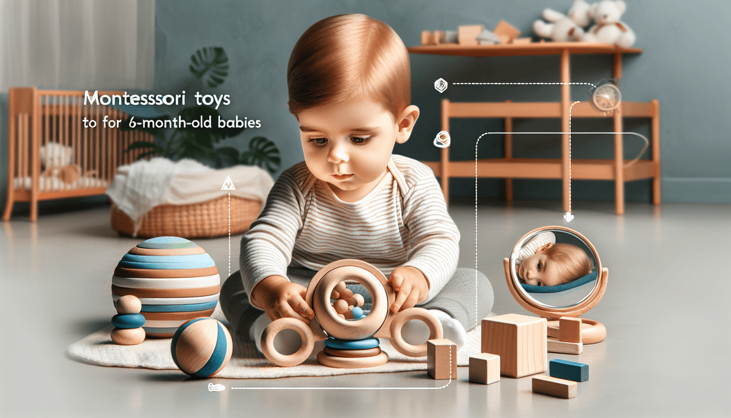 Stärkt Eltern-Kind-Interaktion und Bindungsaufbau -  Entdecke die Vorteile von Montessori Spielzeug für 6 Monate alte Babys