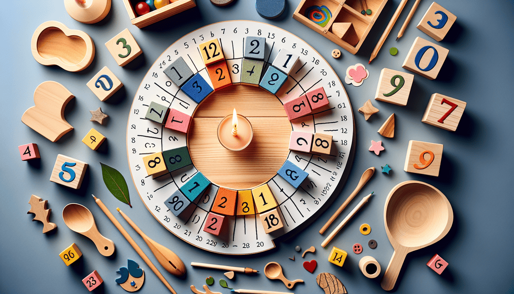 Bereitschaft zur Anpassung an die Montessori-Methode beachten -  Erstelle einen personalisierten Geburtstagskalender mit Montessori