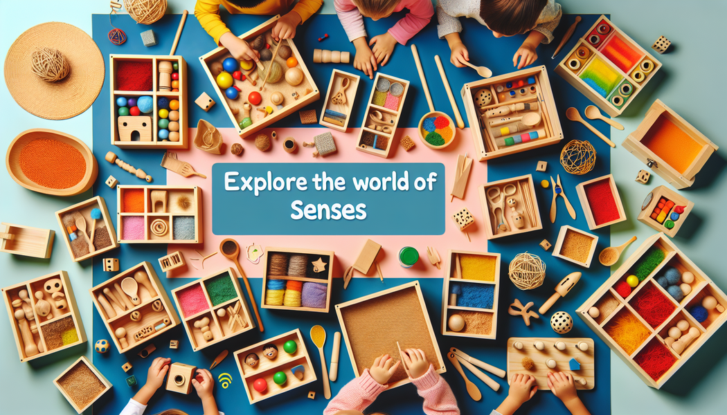 Beispiele erfolgreicher Anwendungen in Schulen -  Entdecke die Welt der Sinne mit Montessori Sinnesmaterial