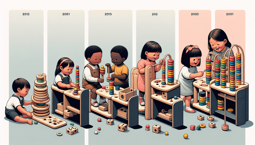 Selbstkorrekturmechanismen unterstützen fehlerfreies Lernen -  Drei Jahre voller Lernspaß mit Montessori Spielzeug