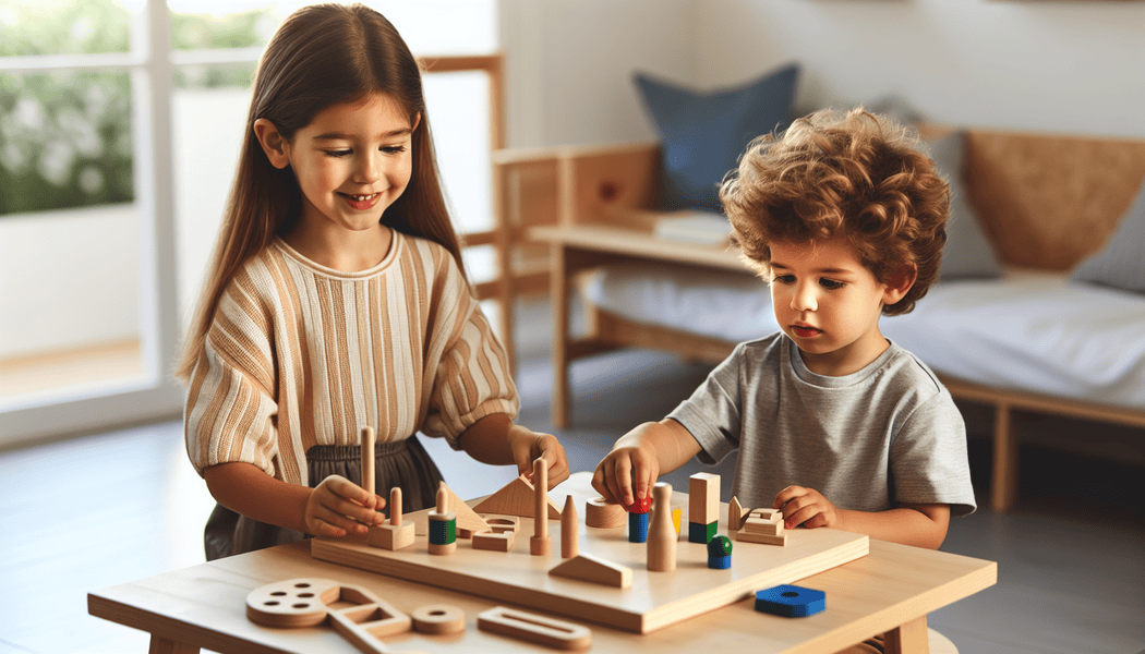 Gezielte Förderung der Feinmotorik -  Vorbereitung auf die Schule mit Montessori Spielzeug für 5 Jahre alte Kinder