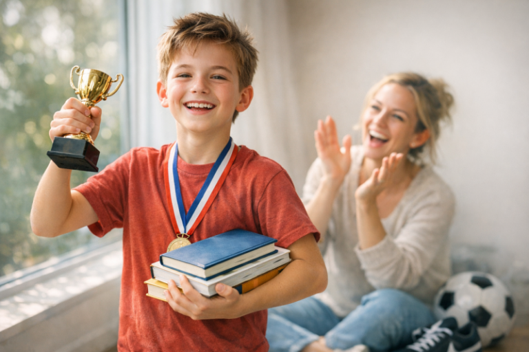 Erfolgserlebnis statt Schuldruck: So wachsen Kinder über sich hinaus